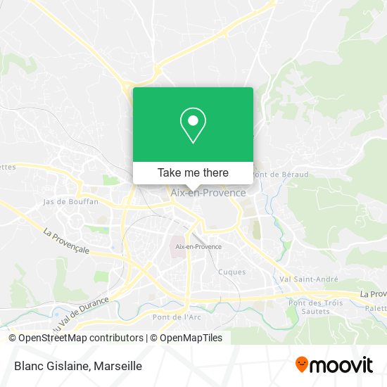 Blanc Gislaine map