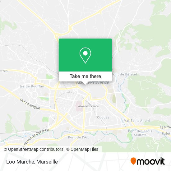 Loo Marche map