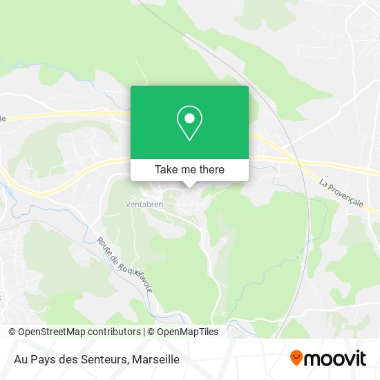 Au Pays des Senteurs map