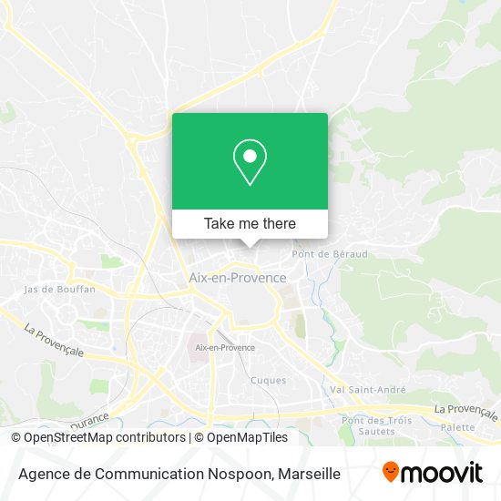 Mapa Agence de Communication Nospoon