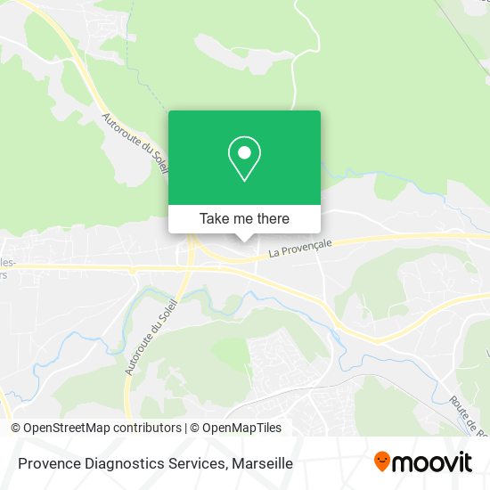 Provence Diagnostics Services map