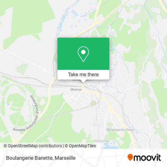 Boulangerie Banette map