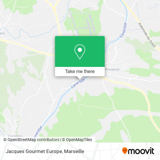 Jacques Gourmet Europe map
