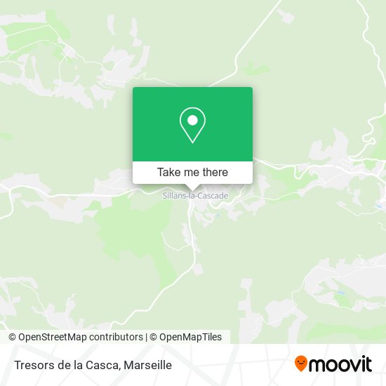Tresors de la Casca map