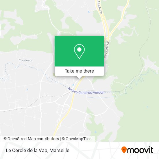 Le Cercle de la Vap map