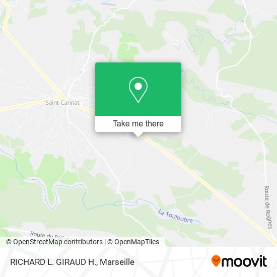 RICHARD L. GIRAUD H. map