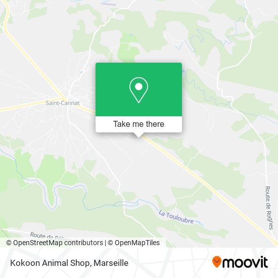 Kokoon Animal Shop map