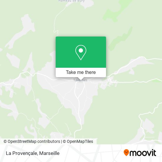 La Provençale map