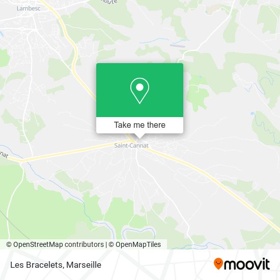Les Bracelets map