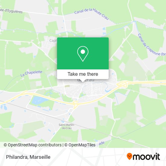 Philandra map