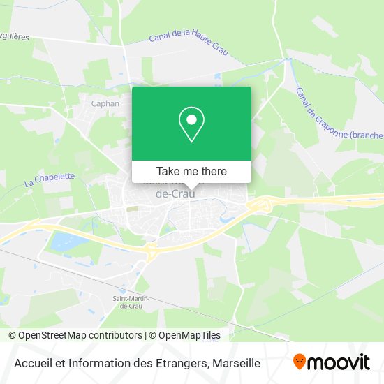 Accueil et Information des Etrangers map