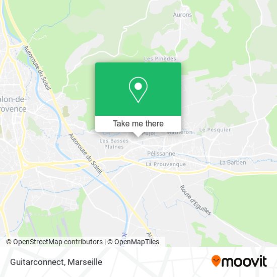 Guitarconnect map