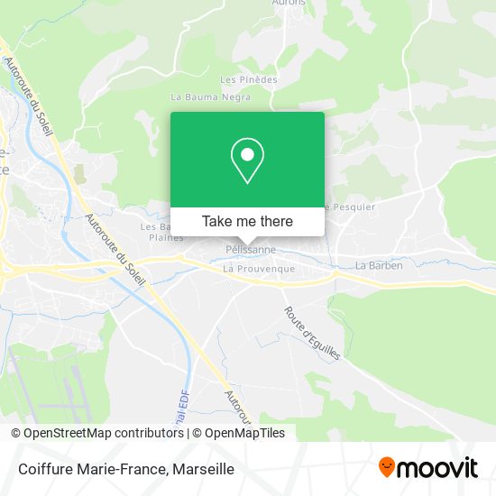 Mapa Coiffure Marie-France