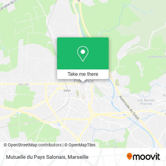 Mutuelle du Pays Salonais map