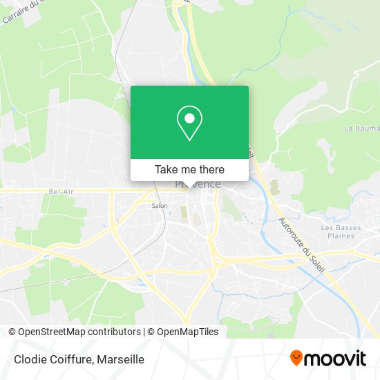 Clodie Coiffure map