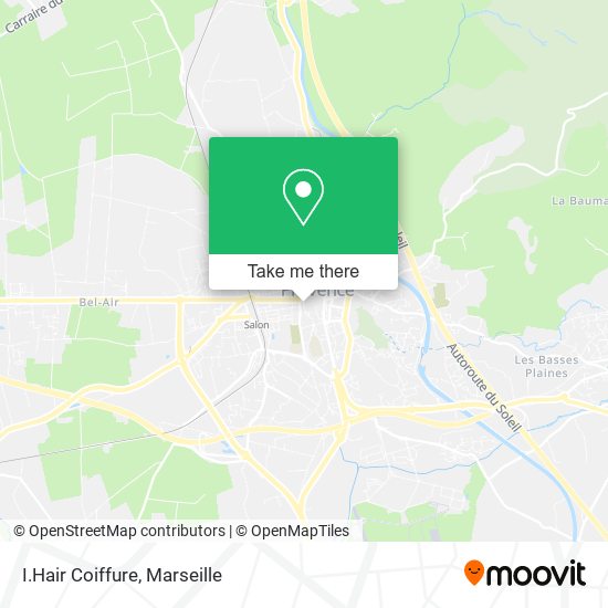 I.Hair Coiffure map