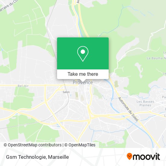 Gsm Technologie map