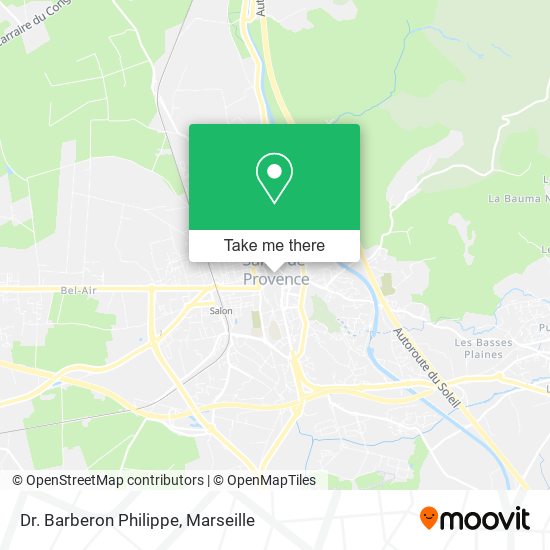 Dr. Barberon Philippe map