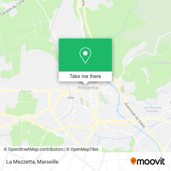 La Mezzetta map