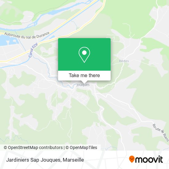 Jardiniers Sap Jouques map