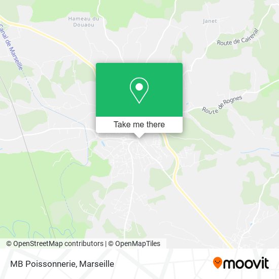 MB Poissonnerie map