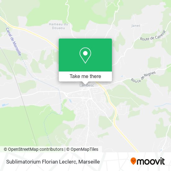 Sublimatorium Florian Leclerc map