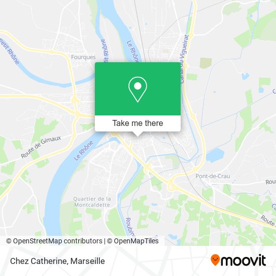 Chez Catherine map