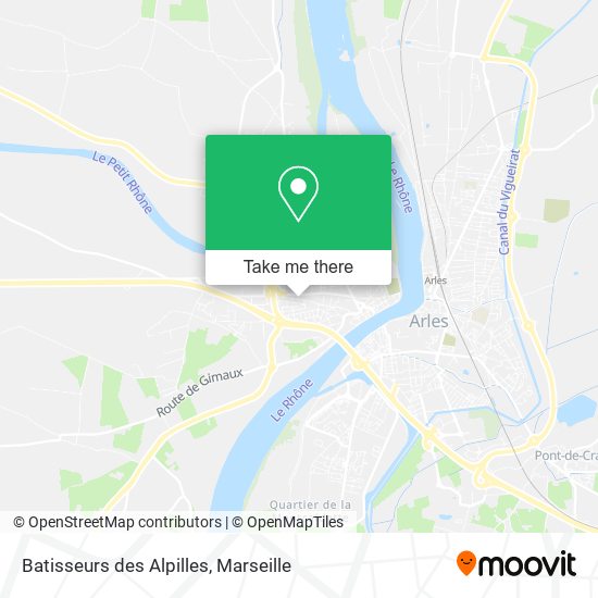 Batisseurs des Alpilles map