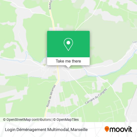 Login Déménagement Multimodal map