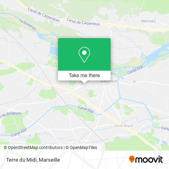 Terre du Midi map