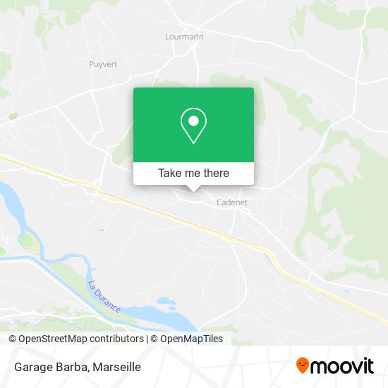 Garage Barba map