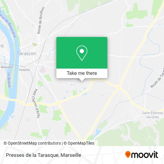 Presses de la Tarasque map