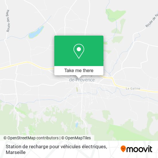 Station de recharge pour véhicules électriques map