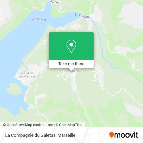 La Compagnie du Galetas map