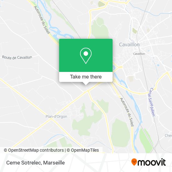 Ceme Sotrelec map