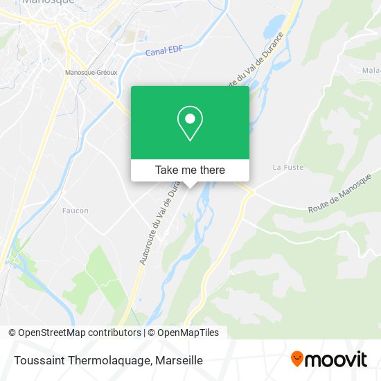 Toussaint Thermolaquage map