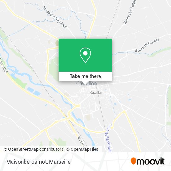 Maisonbergamot map