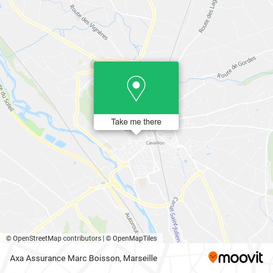 Axa Assurance Marc Boisson map