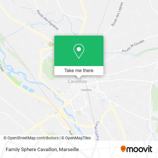 Family Sphere Cavaillon map