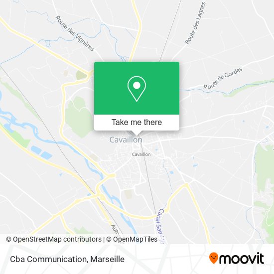 Cba Communication map