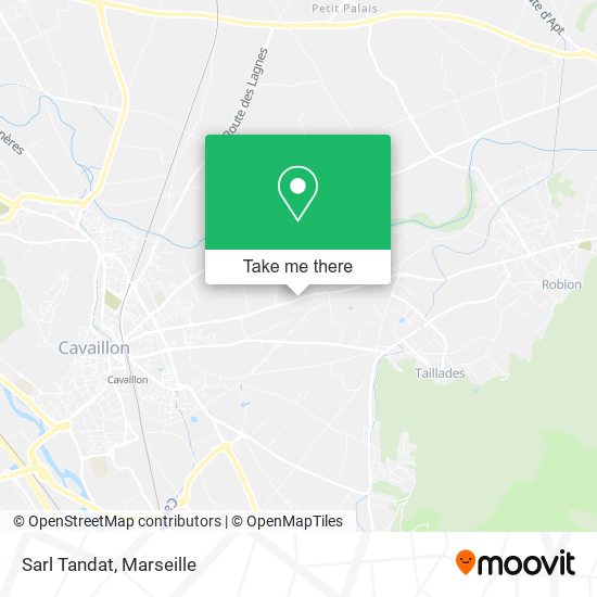 Sarl Tandat map