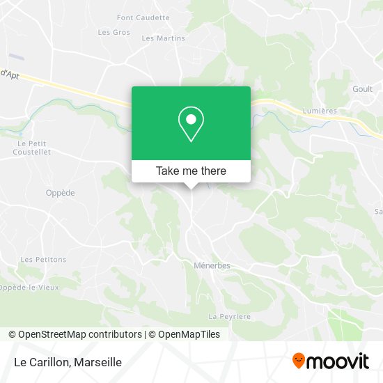 Le Carillon map