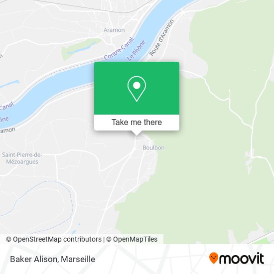 Baker Alison map