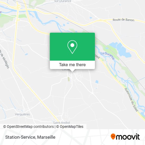 Station-Service map