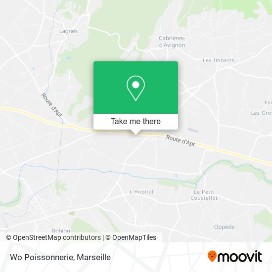 Wo Poissonnerie map