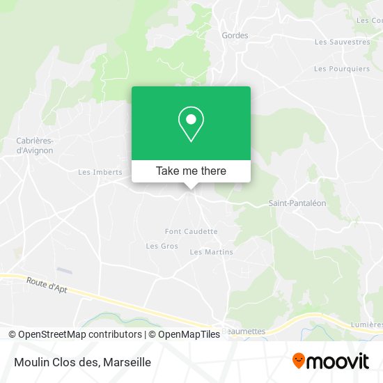 Moulin Clos des map