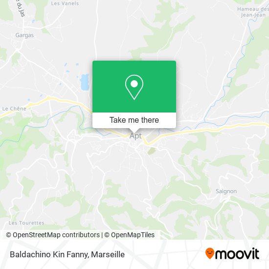 Baldachino Kin Fanny map