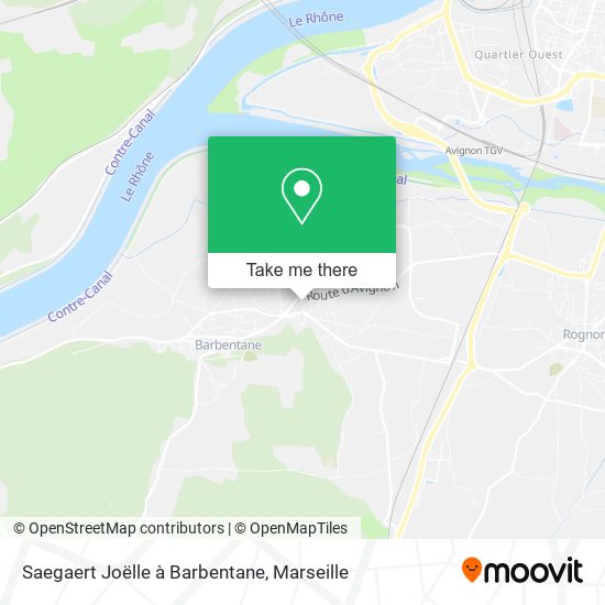 Saegaert Joëlle à Barbentane map