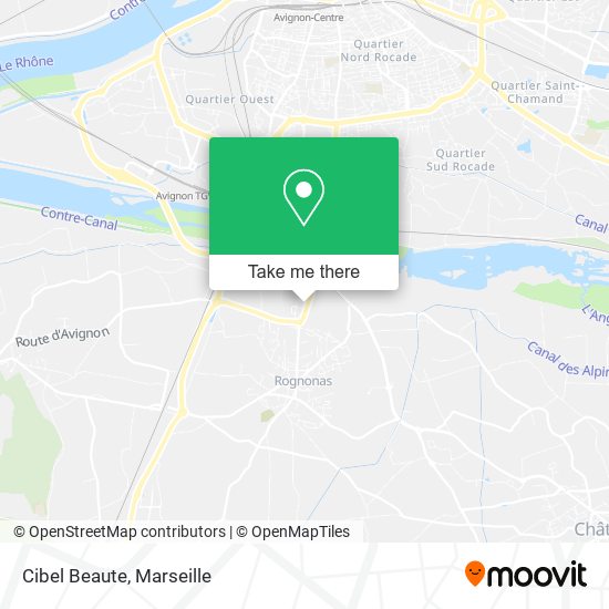 Cibel Beaute map