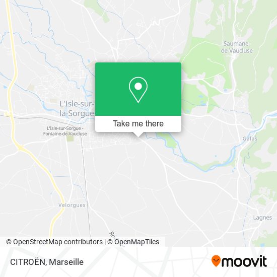 CITROËN map